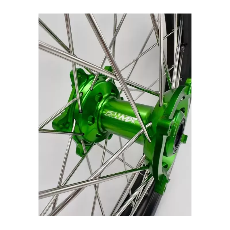 paire de roues 2WMX KX/F 06-24 vert noir