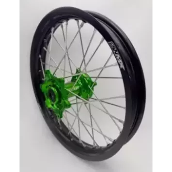 paire de roues 2WMX KX/F 06-24 vert noir