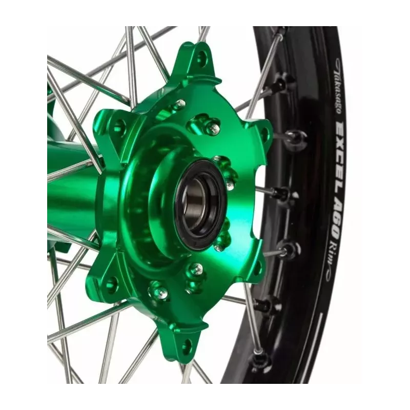 paire de roues HAAN WHEEL KX/F 06-24 cerclesA60 noires