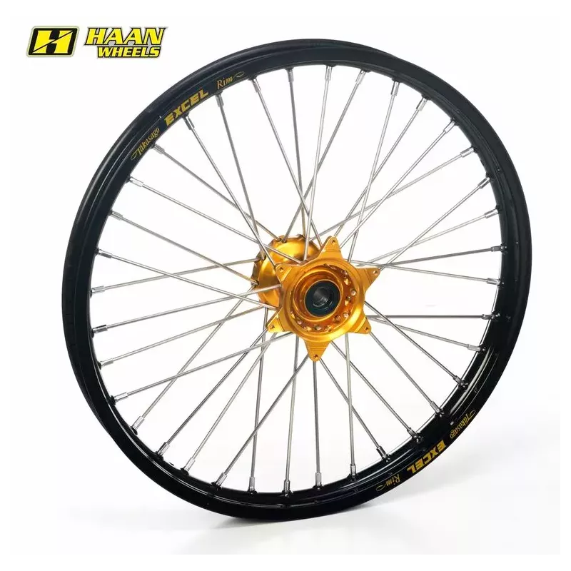 Paire de roues HAAN WHEEL KX/F 06-24 cercles Noir
