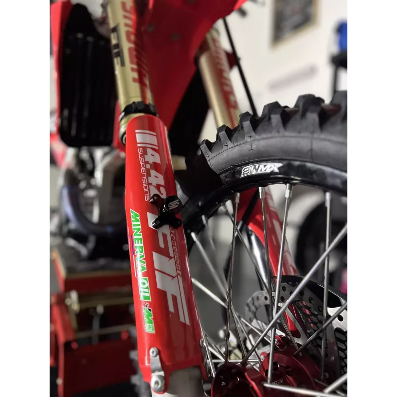 paire de roues 2WMX CRF 14-24 rouge noir paire de roues 2WMX CRF 14-24 rouge noir
