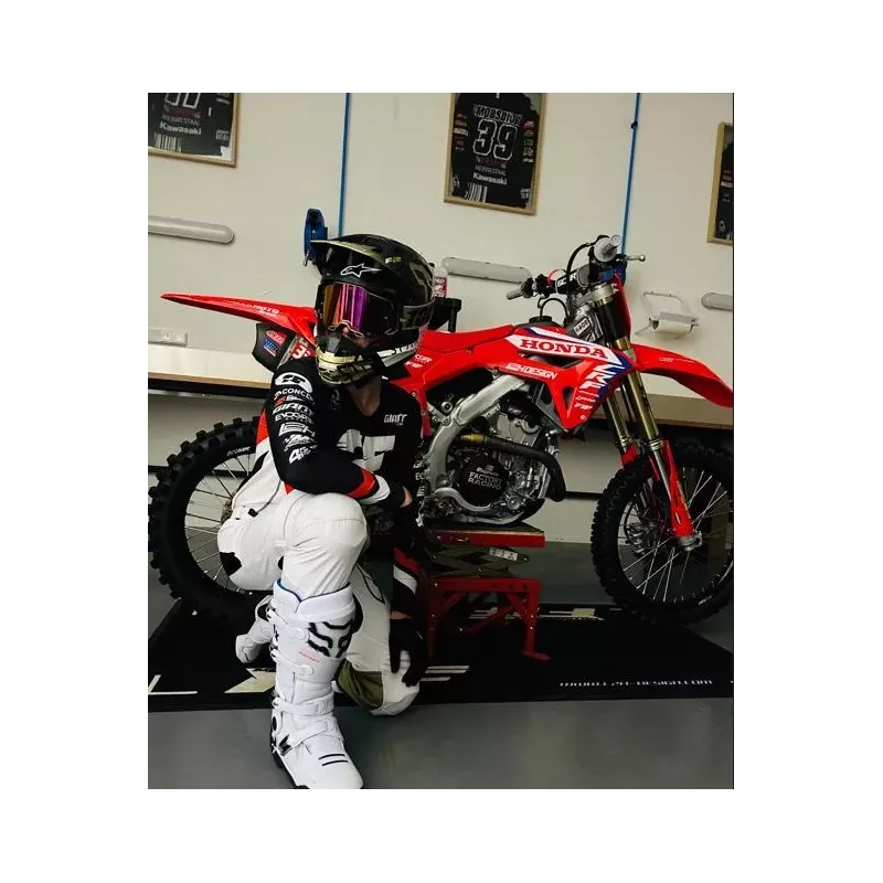 paire de roues 2WMX CRF 14-24 rouge noir paire de roues 2WMX CRF 14-24 rouge noir