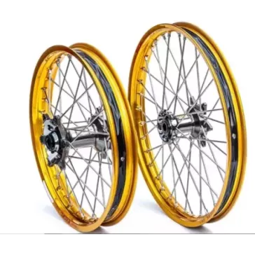 Paire de roues HAAN WHEEL HONDA 250/450 CRF 2013-2026 cercle OR