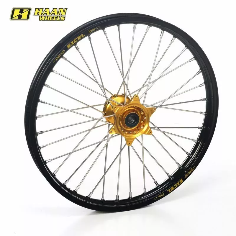paire de roues HAAN WHEEL HONDA 250/450 CRF 2013-2026 cercles Noirs