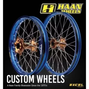 paire de roues HAAN WHEEL RMZ 07-24 Personnalisable