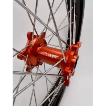 paire de roues 2WMX 85 SX 21-24, 85 TC 21-24, 85 MC 21-24 Orange noir
