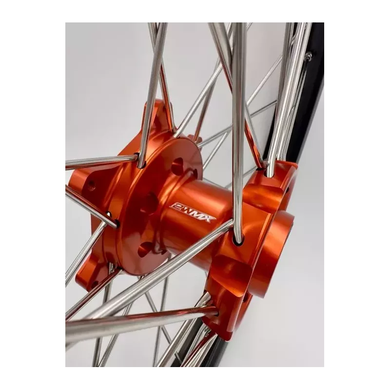 paire de roues 2WMX 85 SX 21-24, 85 TC 21-24, 85 MC 21-24 Orange noir