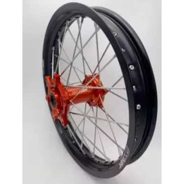 paire de roues 2WMX 85 SX 21-24, 85 TC 21-24, 85 MC 21-24 Orange noir