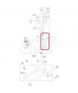 kit reparation frein avant RMZ 04-14, YZ/F 01-07, CR/F 99-07, KX/F 