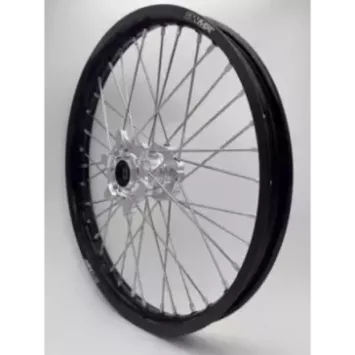 paire de roues 2WMX 85 TC 21-24, 85 SX 21-24, 85 MC 21-24 silver noir petite roue
