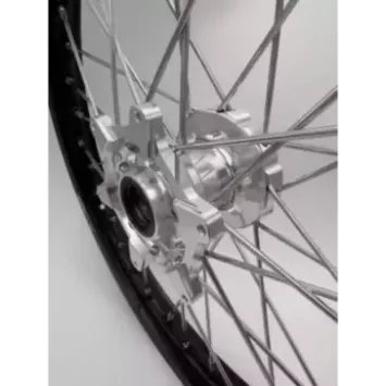 paire de roues 2WMX 85 TC 21-24, 85 SX 21-24, 85 MC 21-24 silver noir petite roue