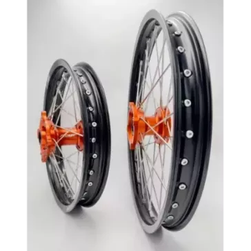 paire de roues 2WMX 65 SX 2013-2024 orange noir