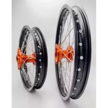 paire de roues 2WMX 65 SX 2013-2024 orange noir