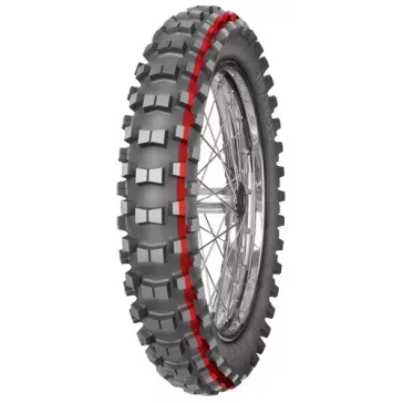 pneu arriere MITAS TERRA FORCE-MX 90/100-12 RED