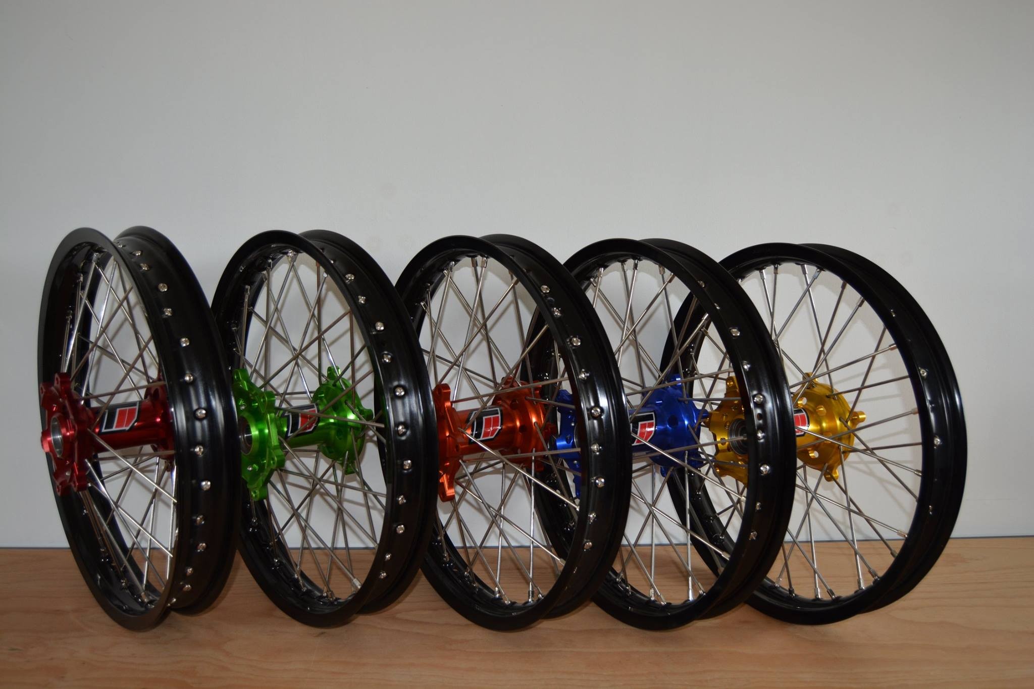 paire de roues motocross, enduro, supermotard