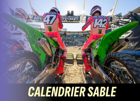CALENDRIER COURSES DE SABLE MOTOCROSS 2026/2027