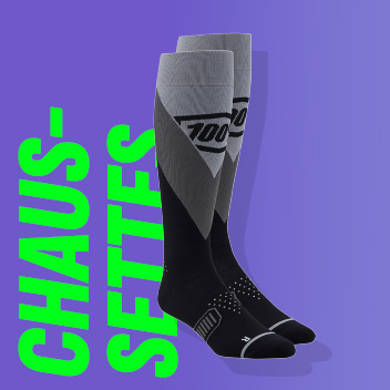  Chaussettes moto 